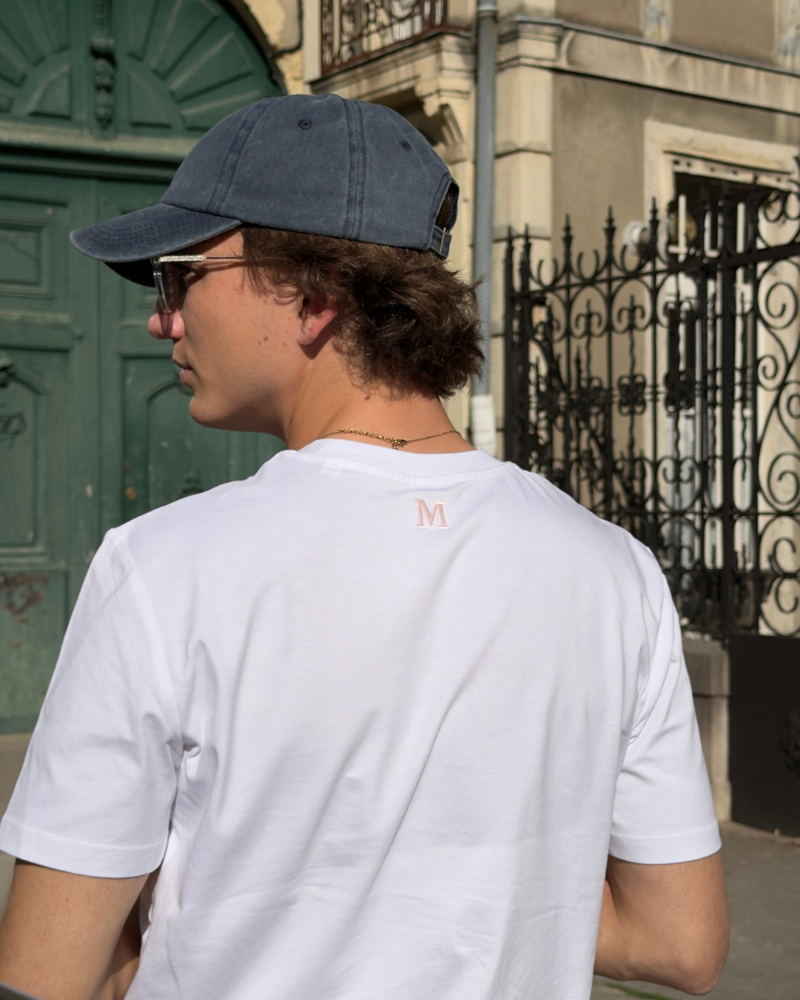 The M Tee — White