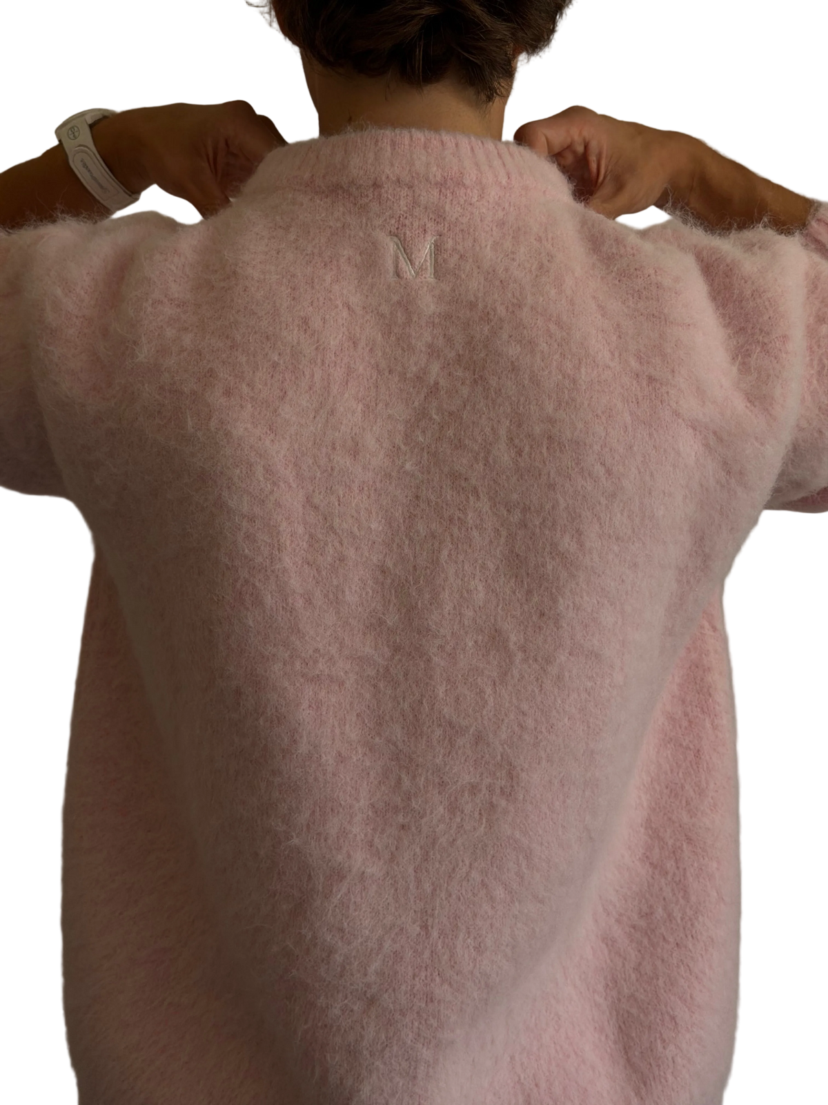 Le pull Rose – pull rose pastel MISIR, vue 6 sur 6