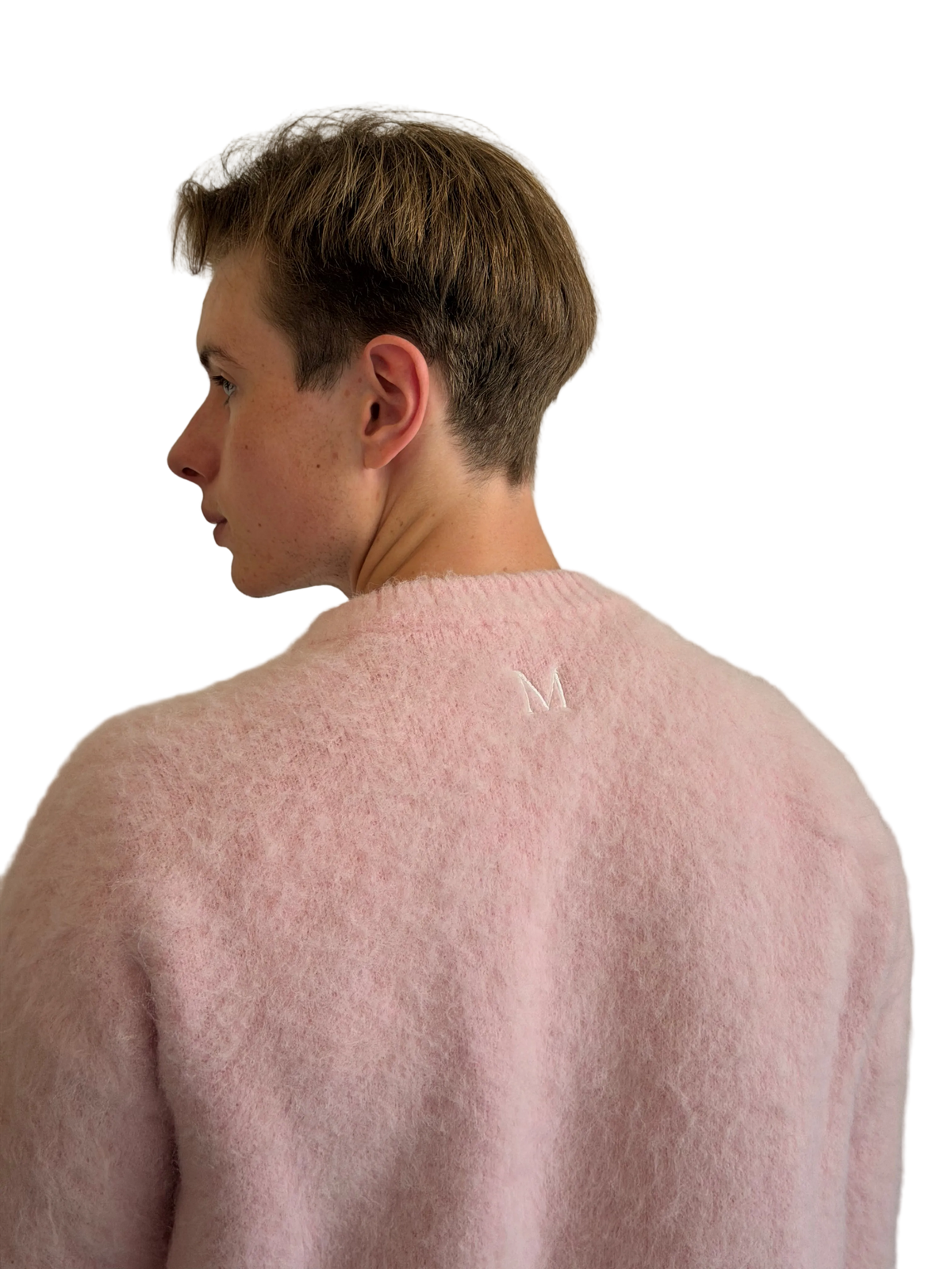 Le pull Rose – pull rose pastel MISIR, vue 4 sur 6