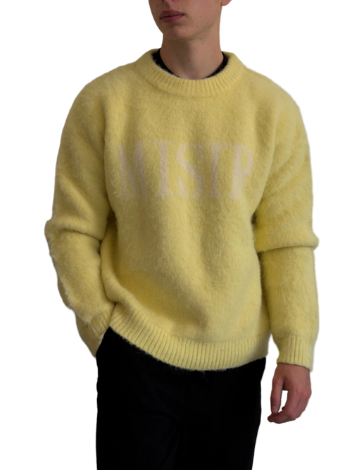 The Marigold Sweater – pastel yellow MISIR sweater, view 2 of 7